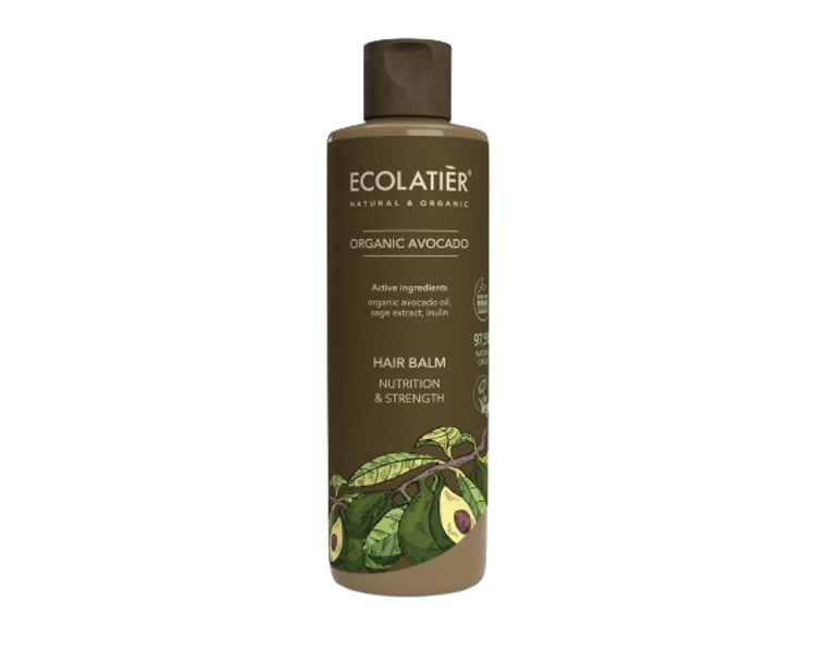 Ecolatier Бальзам для волос Nutrition & Strength Organic Avocado, 250 мл