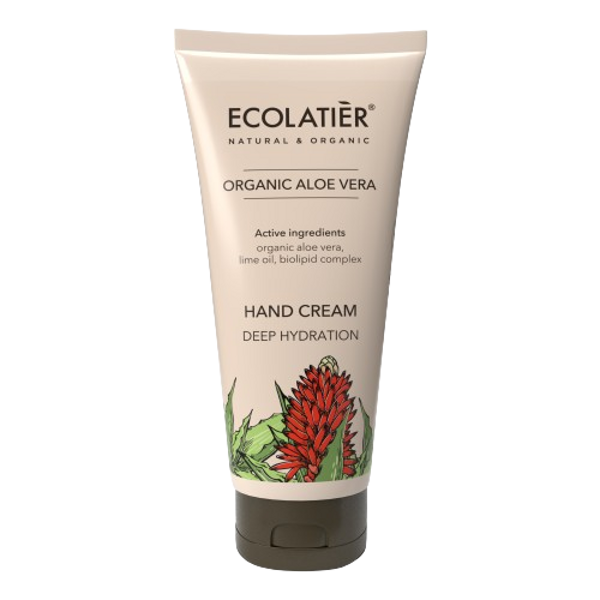 Ecolatier Hand Cream Deep Hydration Organic Aloe Vera, 100 ml 