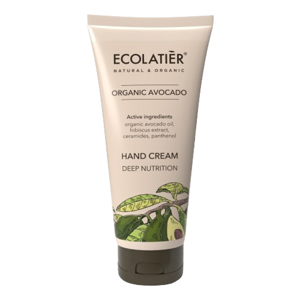 Ecolatier Hand Cream-Mask Deep Nutrition Organic Avocado, 100 ml