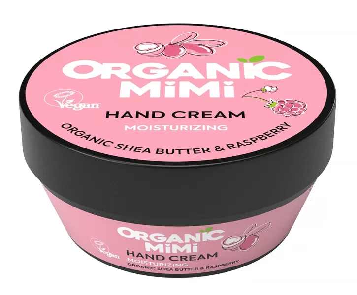 Organic Mimi Крем для рук Moisturizing Shea & Raspberry, 50 мл