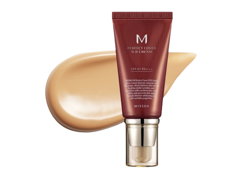MISSHA M Perfect Cover BB cream №25 (Warm Beige) SPF42, 50ml