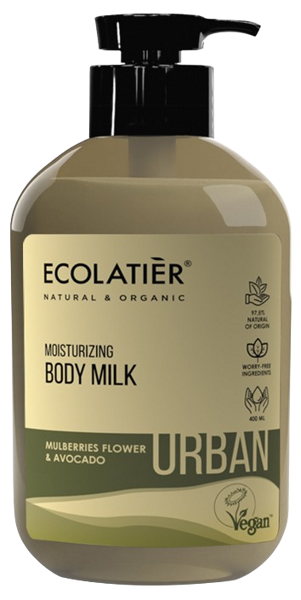Ecolatier Urban Moisturizing Body Milk, 400 мл