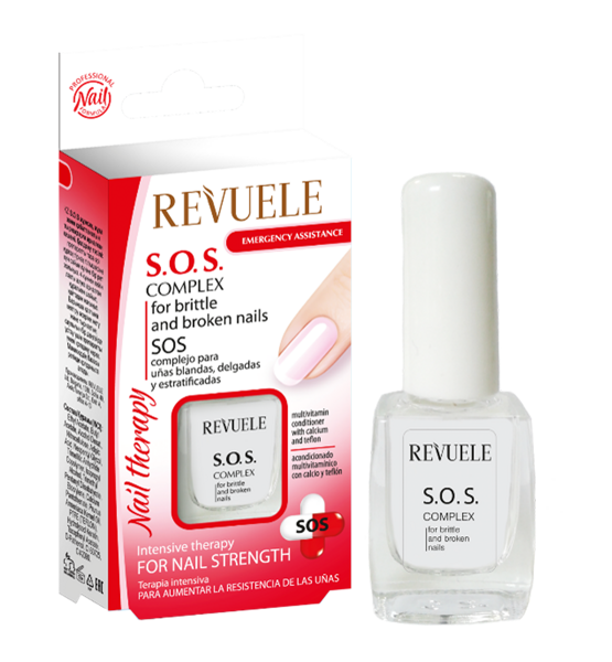 Revuele Nail Therapy SOS Complex for Brittle and Broken Nails 10ml