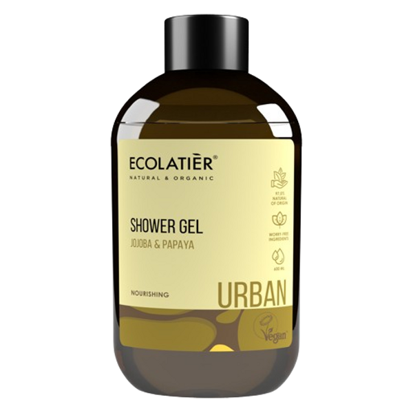 Ecolatier Urban Shower Gel Jojoba & Papaya, 600 ml