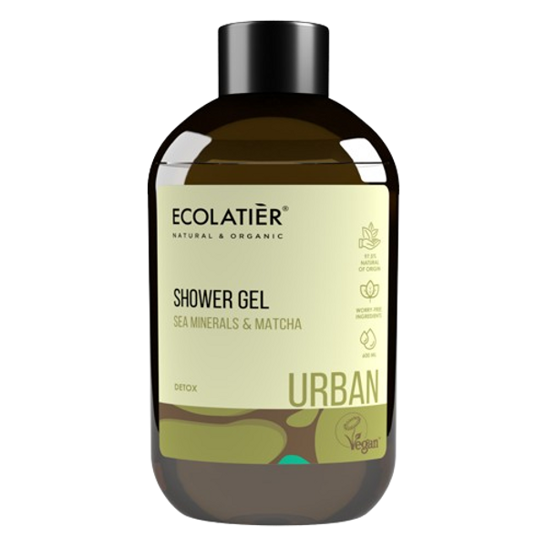 Ecolatier Urban Dušas želeja Sea Minerals & Matcha, 600 ml