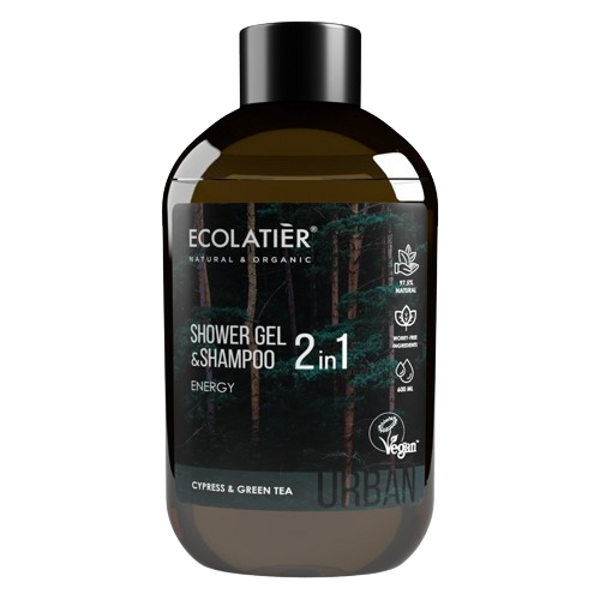 Ecolatier Urban Dušas želeja & Šampūns 2-in-1 Energy, 600 ml