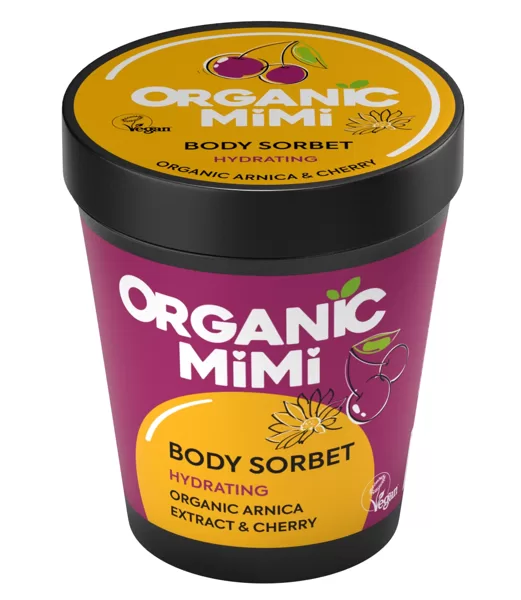 Organic Mimi Ķermeņa sorbets Hydrating Verbena & Pomelo, 200 ml