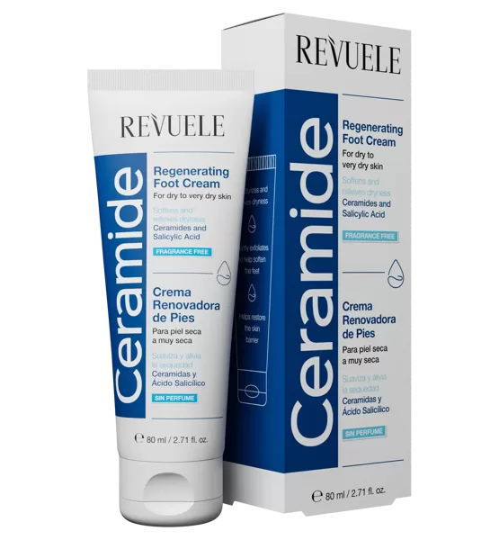 REVUELE CERAMIDE REGENERATING FOOT CREAM, 80ml